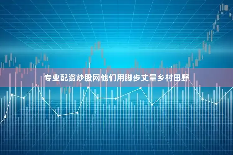 专业配资炒股网他们用脚步丈量乡村田野